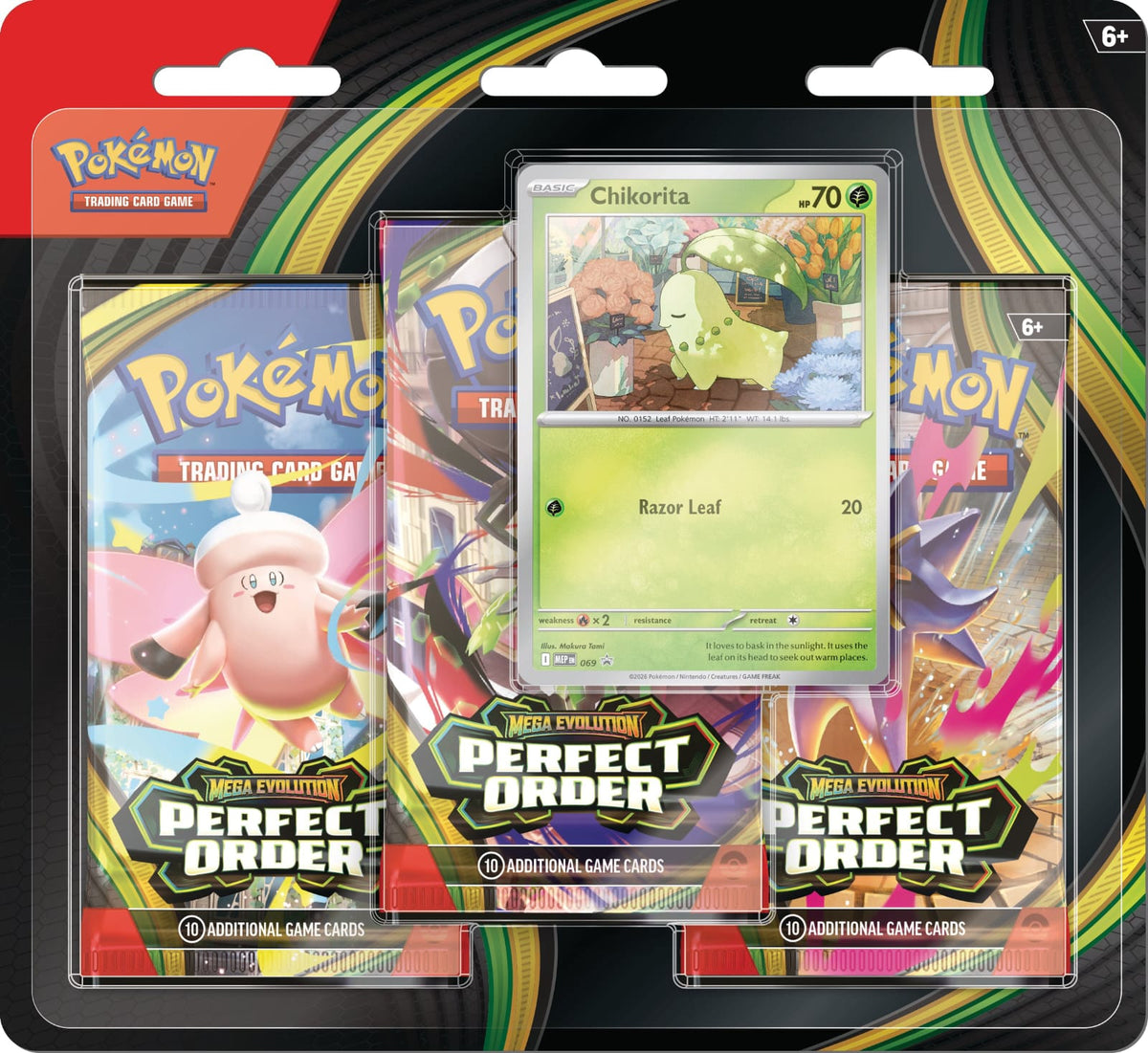 Pokemon perfect order 3blister